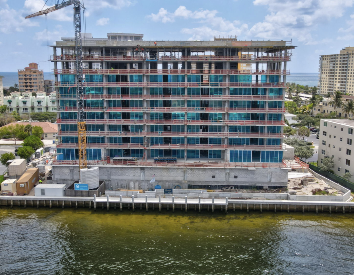 Entourage Pompano Beach Tops Off: A New Benchmark in Boutique Waterfront Living